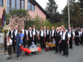 125jähriges Jubiläum unseres Patenvereins Musik- u. Gesangverein Adelsdorf - Festzug